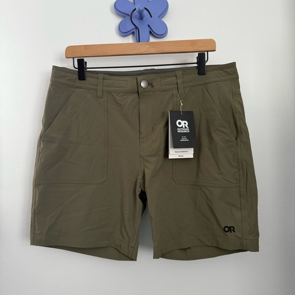 Outdoor Research Women’s Olive Utility Hiking Shorts